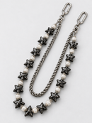 Kindred 'Star' Pocket Chain in Black w/Silver