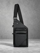 WK Compact Side Bag w/Zipper in Black