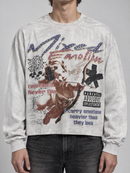Mixed Emotion 'Triplets' L/S Shirt (White)