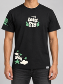 Highly Undrtd 'Above The Stars' T-Shirt in Black