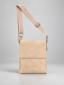 WK Side Bag w/Zipper in Sand