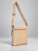 WK Side Bag w/Zipper in Sand