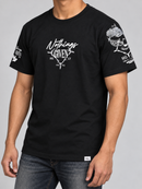 Highly Undrtd 'Nothing Given' T-Shirt in Black