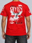 Highly Undrtd Nothing Given T-Shirt In Red US6108