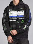 Highly Undrtd ‘Recording Future' Hoodie in Black