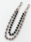Kindred 'Rhinestone Ball' Pocket Chain in Black