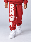 Kids Rawyalty 'RAW' Sweatpants in Red