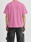 Pink Concept LA 'Honore’ T-Shirt displayed on a mannequin, featuring a classic crew neck and short sleeves.