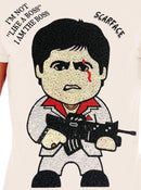 George V 'Scarface' Tee (White) GV-S2728 - FRESH N FITTED