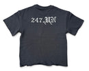Highly Undrtd Kids 'Hidden Truth' Rhinestone Cropped Tee in Black