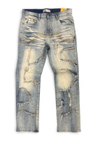 Spark 'Stitched' Slim Straight Denim in Tint