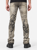 Waimea 'Cupid' Stacked Rhinestone Denim (Ant. Grey) M8567D
