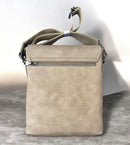 WK Side Bag w/Zipper in Apricot