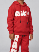 Kids Rawyalty 'RAW' Hoodie in Red