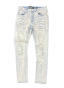 Waimea 'Distressed' Slim Fit Denim in Light Blue Wash