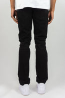 Roar Denim 'Basic' Slim Straight Denim in Jet Black