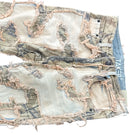 Taker 'Distress Camo Pattern' Stack Denim (Tint) T4052 - FRESH N FITTED