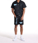 Concept LA 'Concept 11' Button Down (Black/Blue) CSET_TOP6 - FRESH N FITTED