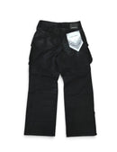 First Row 'Y2K' Utility Cargo Relaxed Fit Denim in Black