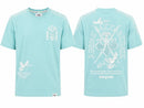 Highly Undrtd 'Above All' Rhinestone T-Shirt in Blue