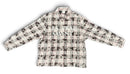 Men’s Rebel Denim 'Reigning Status' Long Sleeve Button Up Flannel in Pink