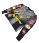 Rebel Minds 'Game Changers' Long Sleeve Thermal Shirt in Black