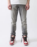 Reason 'Stoned Out' Rhinestone Denim in Grey