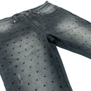 Frost Originals 'Amoto' Rhinestone Stacked Denim in Black Wash