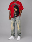 Men’s Makobi 'Jevanni' Straight Fit Denim in Dirt Wash