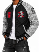 Men's black Mint 'Lone Wolf' zip-up jacket, featuring a sleek design and comfortable fit, shown in the product image.