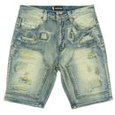 Makobi 'Prego' Denim Shorts (Dirt) M904 - FRESH N FITTED