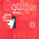 Cookies 'Florist' T-Shirt (Washed Red) CM251KST01 - FRESH N FITTED