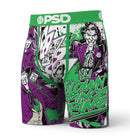 PSD 'The Clown Prince' Boxers in Green w/Purple