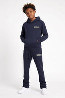 Kid's Jordan Craig 'Greatness' Stacked Sweatpants in Oreo