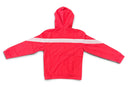 M. Society 'Outdoor' Nylon Zip Up Jacket in Crimson