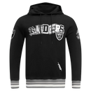 Pro Standard Las Vegas Raiders black mashup hoodie featuring team logo and stylish design, made for Raiders fans.