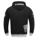 Black Pro Standard Las Vegas Raiders Mashup hoodie with team logo and design, casual sweatshirt for Raiders fans.