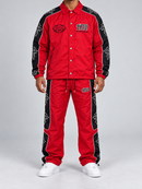 Men's First Row 'State Of Mind Cross' Track Pants - Red