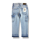 FWRD Kids 330387K/LK 'Karvin Crystal' Slim Straight Denim (Ice Blue) - FRESH N FITTED