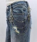 Kind Red 'Pearls' Pocket Chain (Silver) - FRESH N FITTED