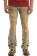 KDNK P2 Stacked Flare Denim KND4592 (Tint M Blue) - FRESH N FITTED