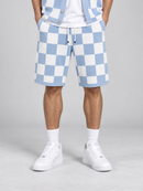 George V 'Knited' Shorts (Blue/White) GV2901