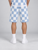 George V 'Knited' Shorts (Blue/White) GV2901