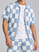 George V 'Knited' Tee (Blue/White) GV-S2901