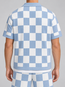 George V 'Knited' Tee (Blue/White) GV-S2901