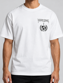 Men's Black Label 'World Wide Domination' T-Shirt In White