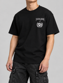 Men's Black Label 'World Wide Domination' T-Shirt In Black