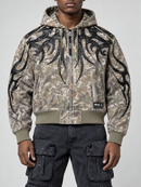 Men's First Row ‘Shadow Worship’ Tribal Canvas Jacket - Camo