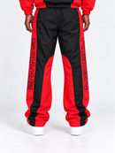 Men's Sacre Reign 'Reign' Nylon Pants In Blk/Red