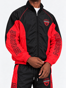 Men's Sacre Reign 'Reign' Nylon Jacket In Blk/Red